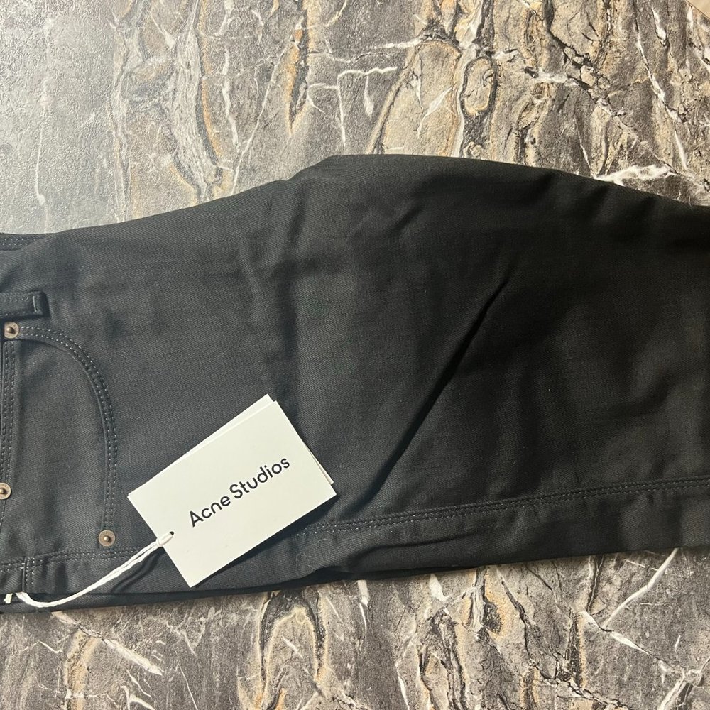 Acne Studios Men's 31/32 MAX Stay Black Jeans